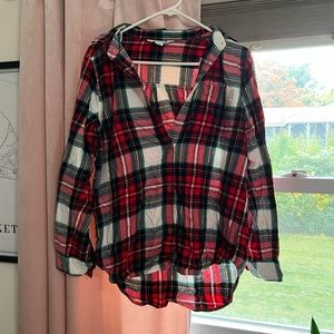 Plaid Flannel Shirt